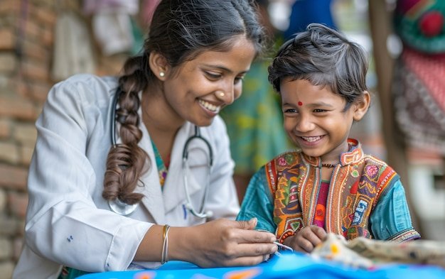 portrait woman working healthcare system as pediatrician 23 2151686826